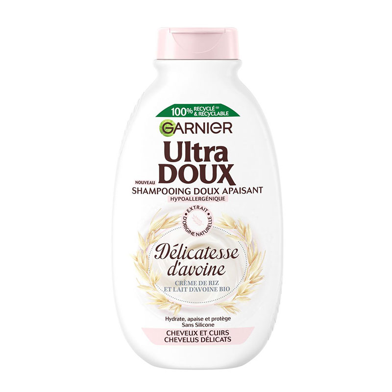 شامپو جو دوسر و برنج گارنیر ultra dolce حجم 300ml