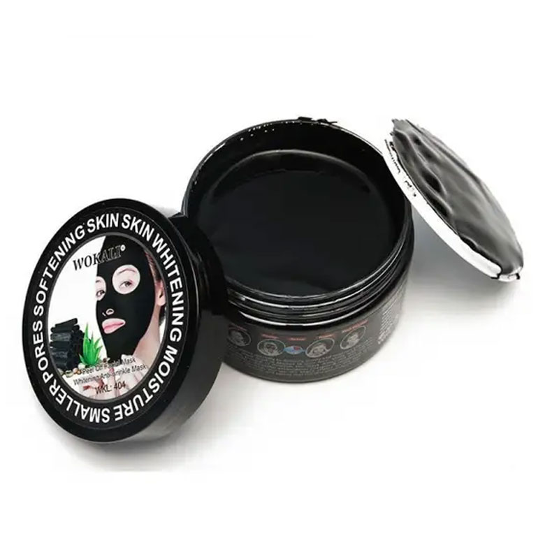 ماسک پیل آف صورت زغال وکالی Wokali (بلک ماسک) حجم 300 گرم