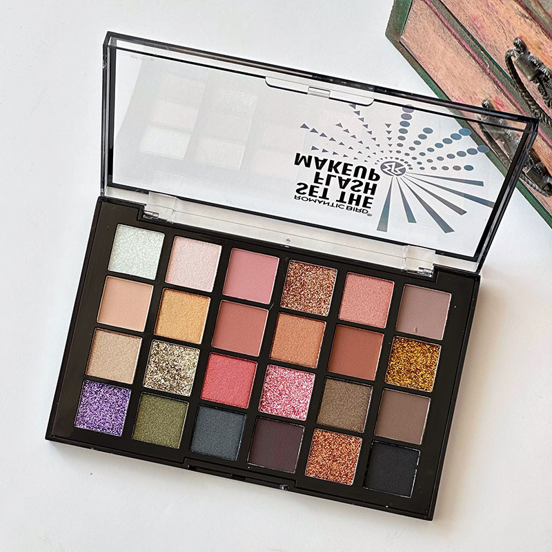 پالت سایه 24 رنگ رمانتیک برد Romantic bird