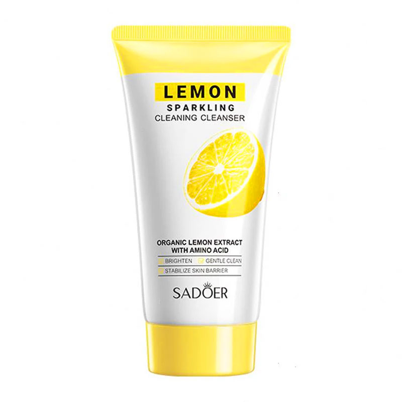 فوم شستشو صورت با عصاره لیمو سادور SADOER حجم 150 میل