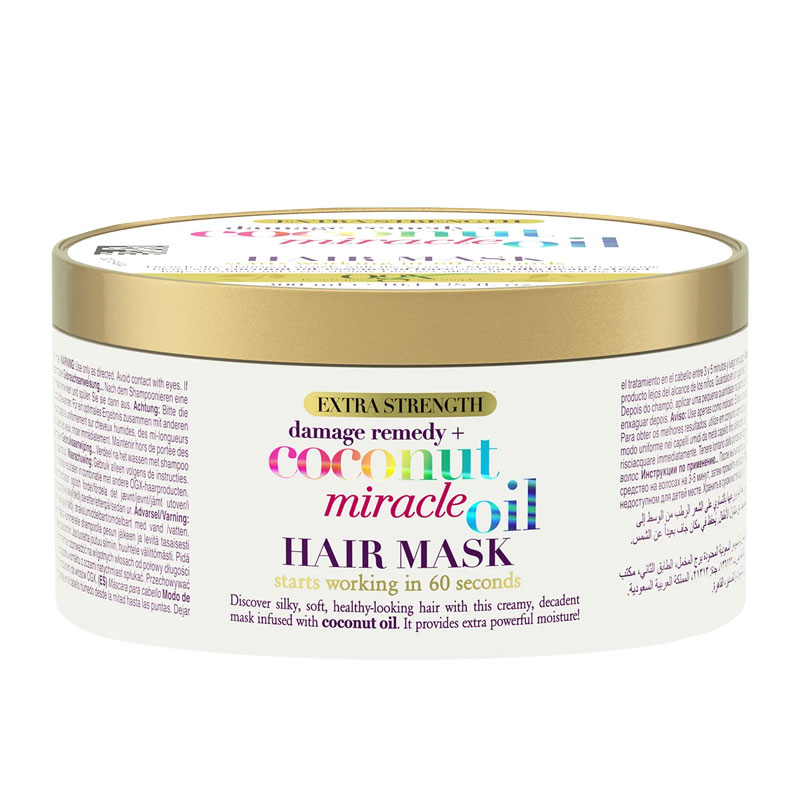 ماسک مو روغن نارگیل میراکل او جی ایکس OGX حجم 300ml