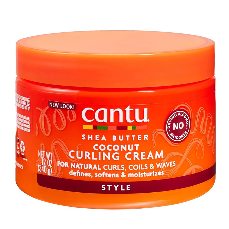 کرم فر کننده مو عصاره نارگیل کانتو Cantu حجم 340g