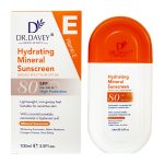ضد آفتاب دکتر داوی Dr.Davey مدل Hydrating mineral 80 SPF حجم 100ml