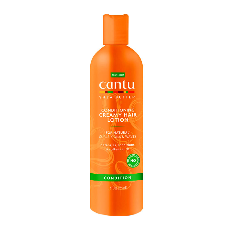 لوسیون مو کرمی شی باتر کانتو Cantu حجم 355ml