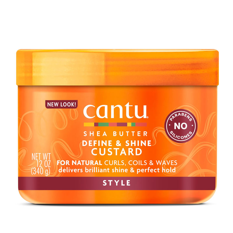 کرم حالت دهنده و براق کننده مو شی باتر کانتو Cantu حجم 354ml