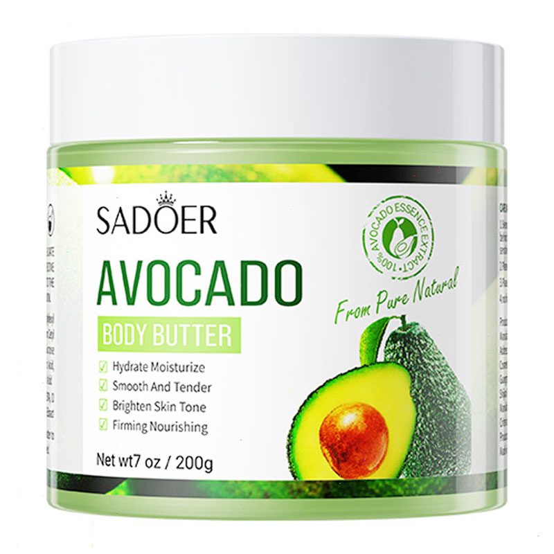 کره بدن سادور Sadoer عصاره آووکادو حجم 200g