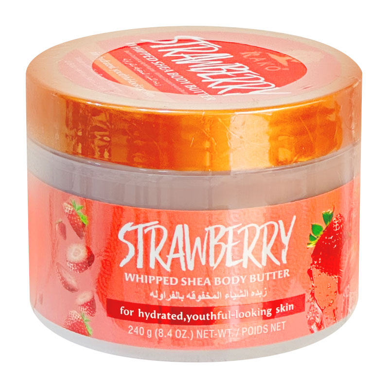 کره بدن توت فرنگی راکو Rako حجم 240g