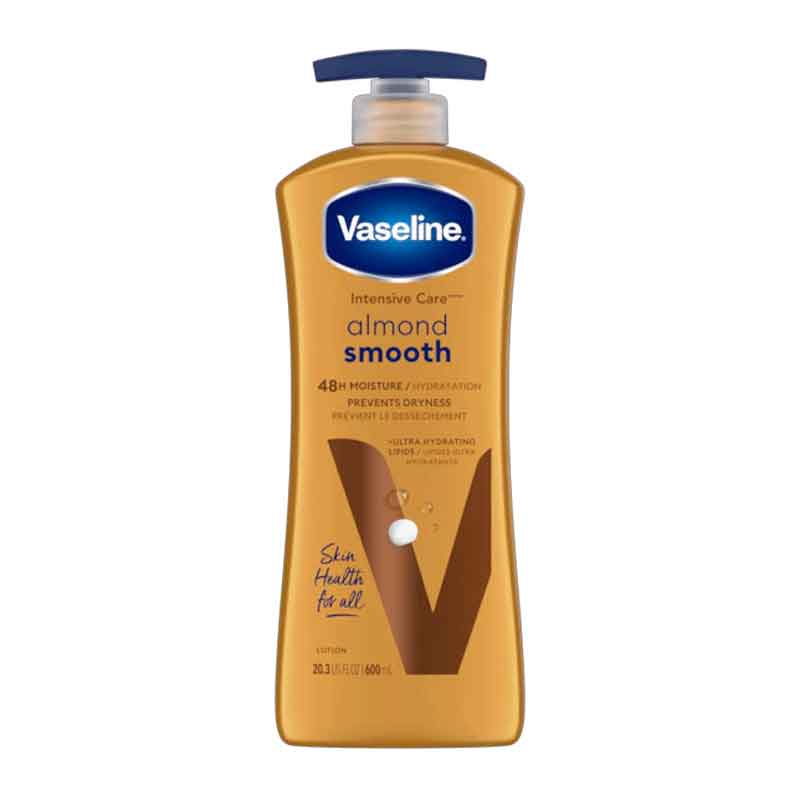 لوسیون بدن وازلین Vaseline مدل Almond Smooth حجم 600ml