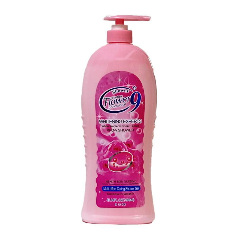 شامپو بدن Century Flower 9 مدل Whitening حجم 1300ml