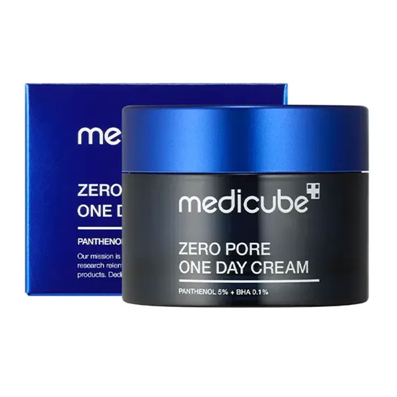 کرم کنترل منافذ و مرطوب کننده روزانه مدی کیوب MEDICUBE مدل Zero Pore One Day حجم 50ml