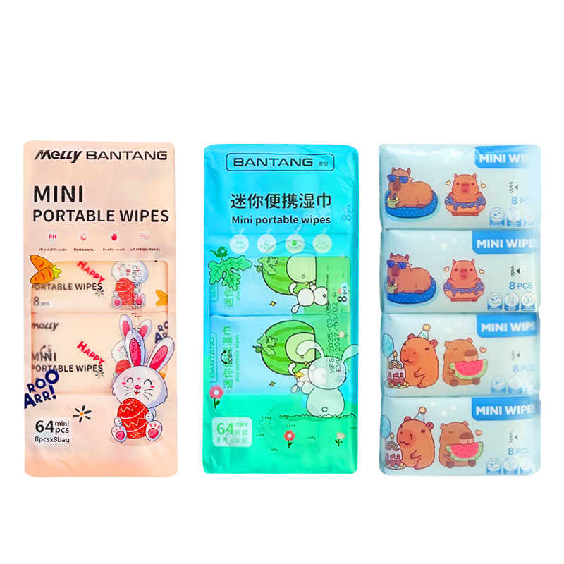 پک دستمال مرطوب مینی وایپس Mini wipes
