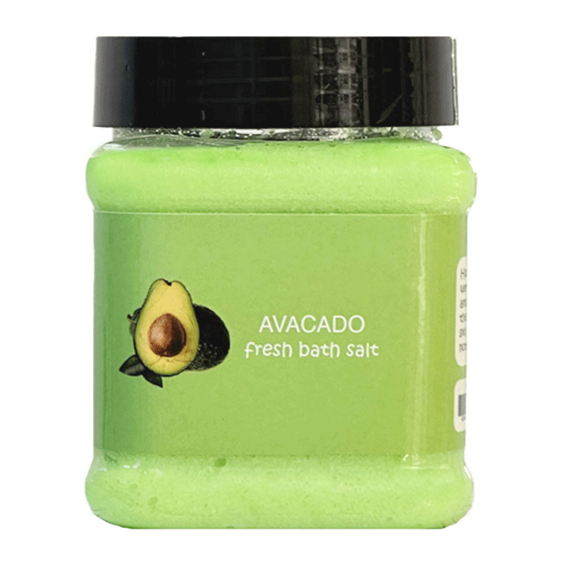 نمک بدن secret plus سکرت پلاس رایحه آوواکادو حجم 450ml