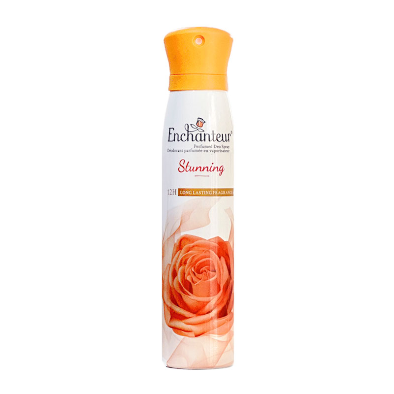 اسپری ضد تعریق و خوشبو کننده بدن Enchanteur انچانتر مدل Stunning حجم 150ml