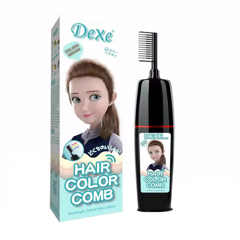 شامپو رنگ مو شانه دار دکسی Dexe حجم 200ml