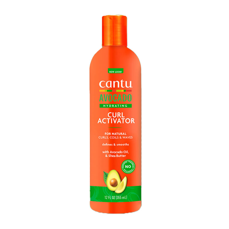 کرم اکتیویتور موی فر آوواکادو کانتو Cantu حجم 355ml