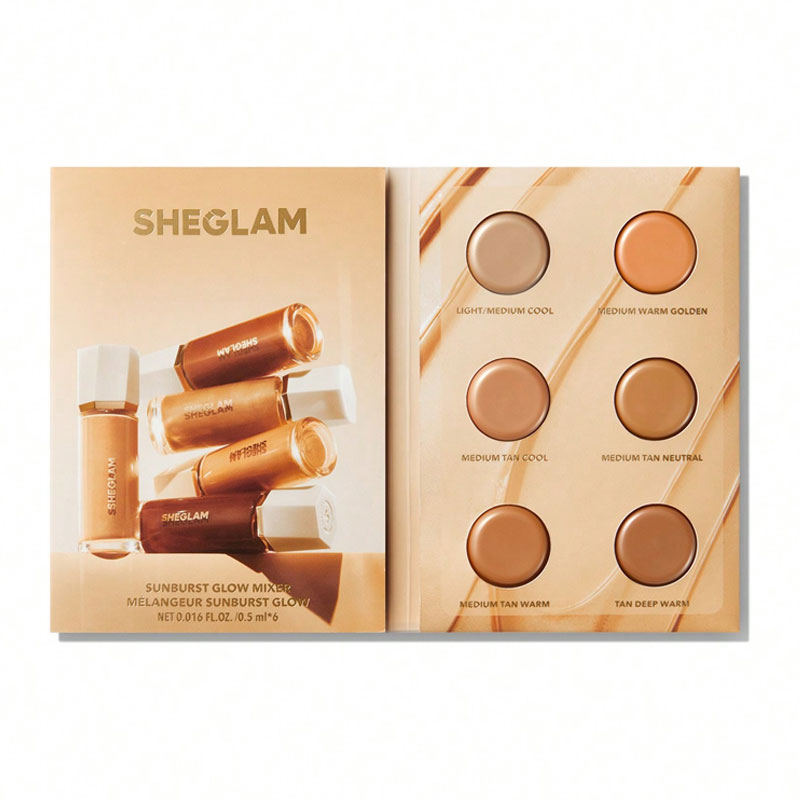 مینی پالت کرمپودر استیکی شیگلم Sheglam