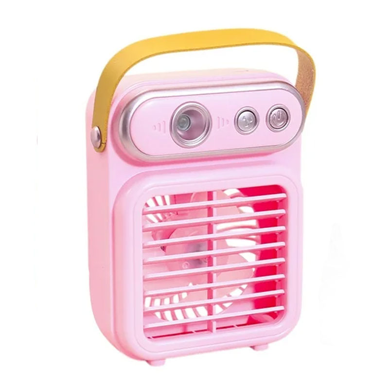 فن خنک‌ کننده قابل حمل با اسپری آب مینی Retro مدل Spray Fan color air
