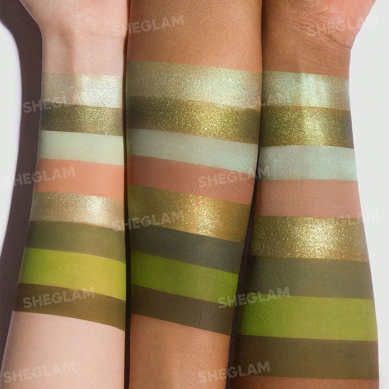 پالت سایه چشم شیگلم SHEGLAM مدل Sage Please 8 Pan Palette