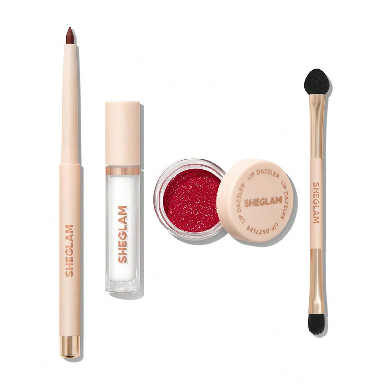 کیت گلیتر لب Lip Dazzler شیگلم Sheglam مدل Curtain Call