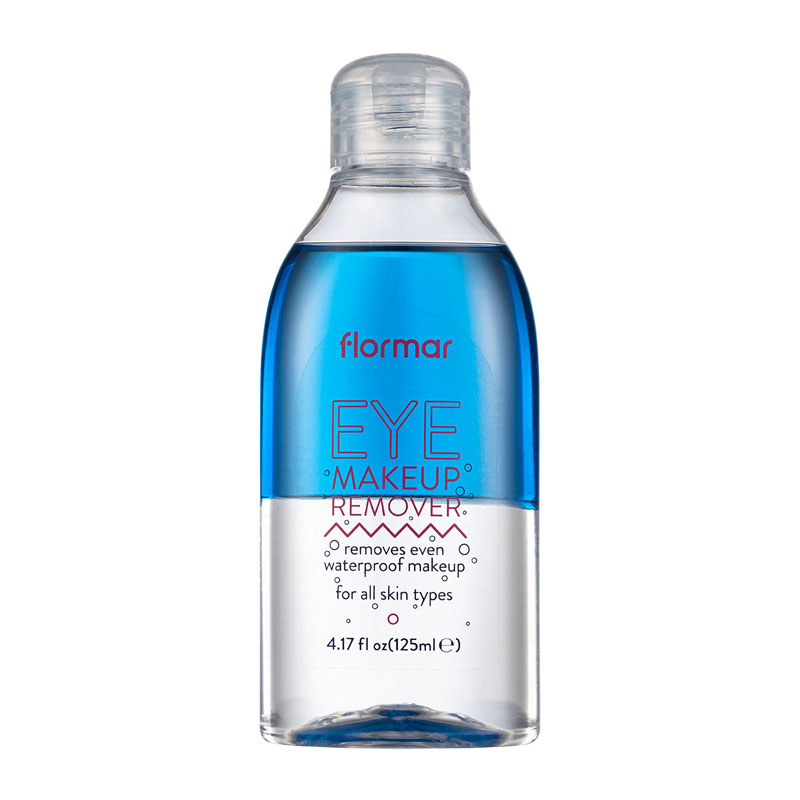 پاک کننده آرایش چشم دوفاز فلورمار Flormar حجم 125ml