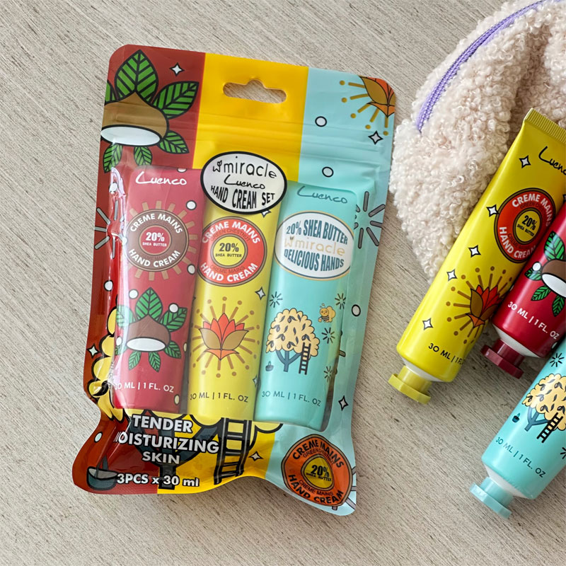 پک سه عددی کرم دست میوه ای Miracle Luenco