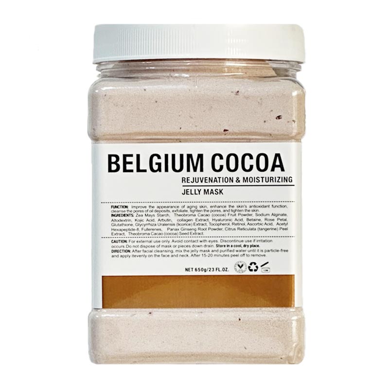 ماسک هیدروژلی دکتر مینایر Dr.Meinaier مدل شکلات بلژیکی Belgium Cocoa حجم 650g
