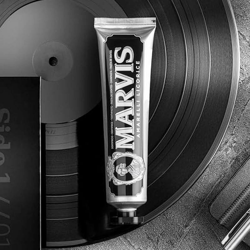 خمیر دندان Amarelli Licorice طعم شیرین‌ بیان مارویس MARVIS حجم 25ml