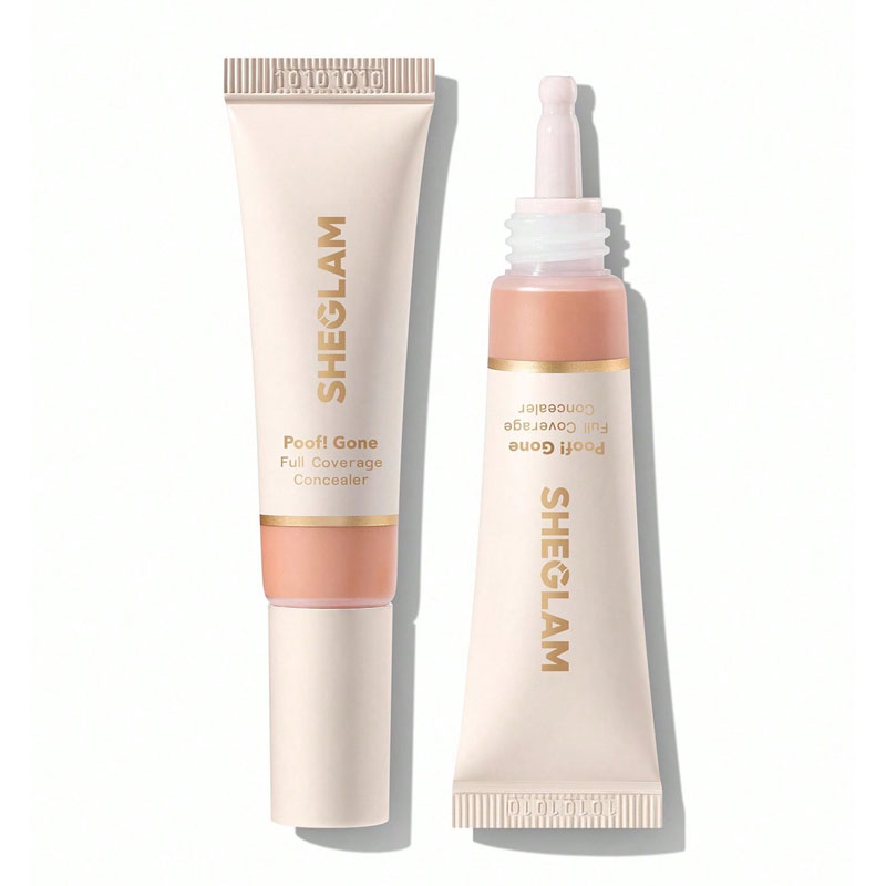 کانسیلر تیوپی فول کاور شیگلم Sheglam مدل Poof Gone Full Coverage Concealer