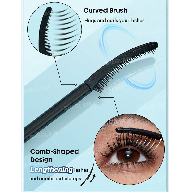 ریمل حجم دهنده و لیفت کننده ابرو شیگلم Sheglam مدل Lift & Elevate Lengthening