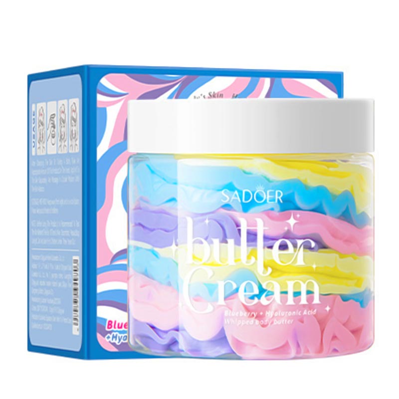 کره بدن سادور Sador مدل Butter Cream رایحه Blueberry