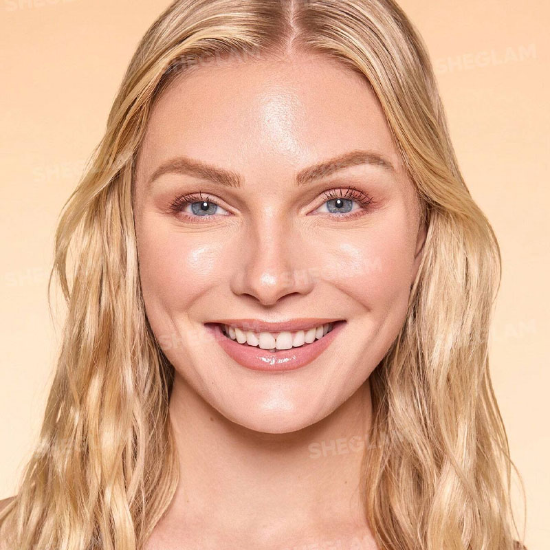 مینی پالت 6 رنگ تست کرمپودر تیوپی Dew & Done Skin Tint With SPF20 شیگلم Sheglam