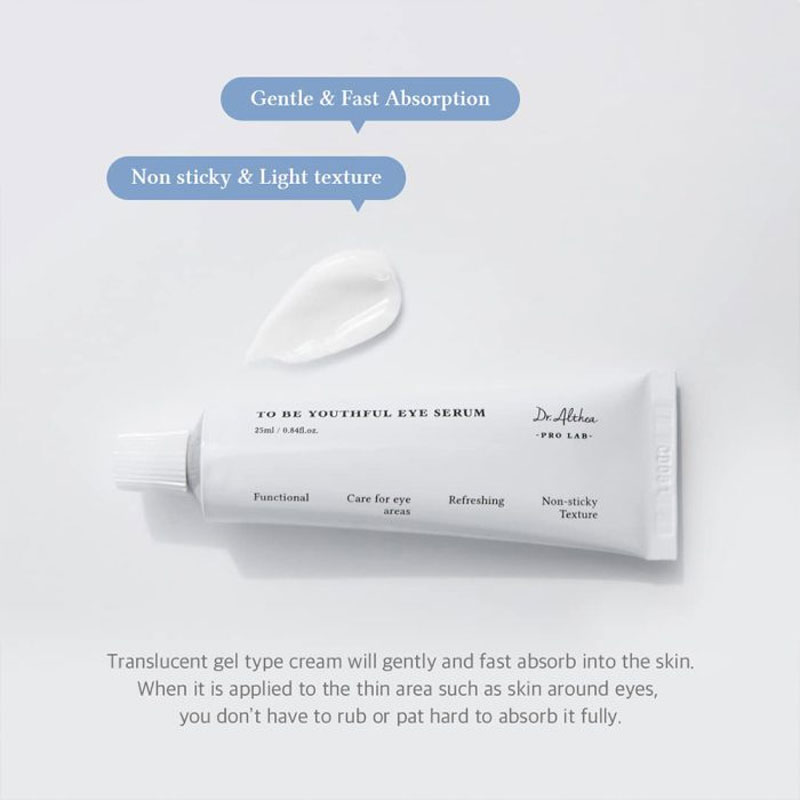 سرم دور چشم جوانساز و روشن کننده دکتر التیا Dr.Althea مدل To Be Eyeconic Eye Serum حجم 25ml
