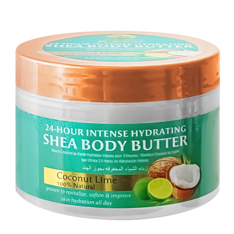 کره بدن آبرسان و مرطوب کننده راکو Rako رایحه لیمو و نارگیل