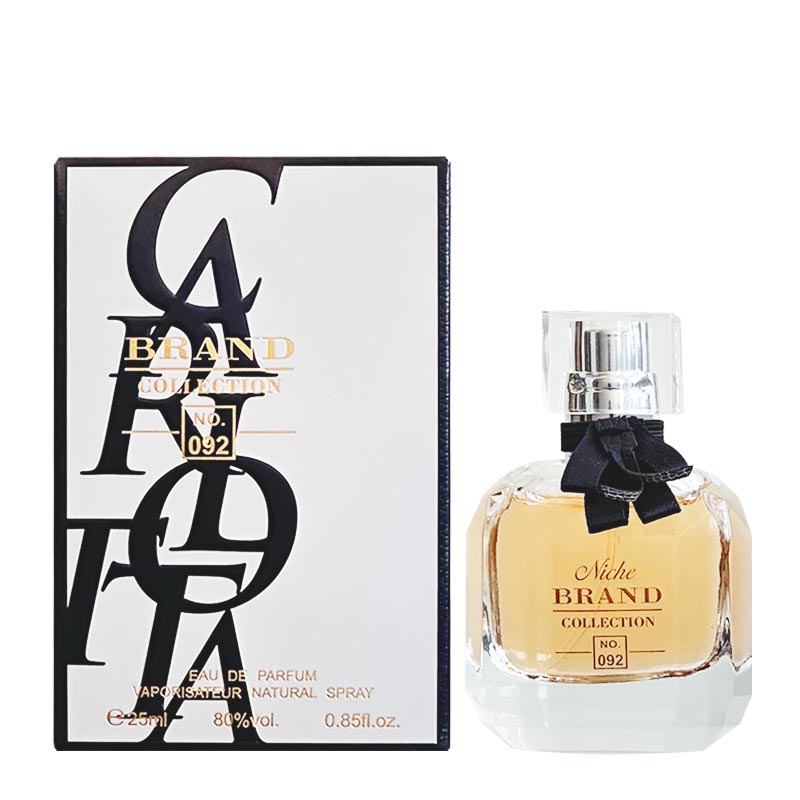 ادکلن برند کالکشن Brand Collection کد 092 مشابه رایحه Mon Paris حجم 25ml