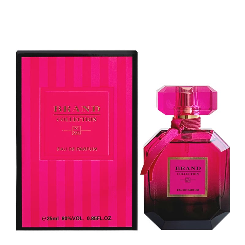 ادکلن برند کالکشن Brand Collection کد 331 مشابه رایحه Victoria Secret Bombshell Passion حجم 25ml