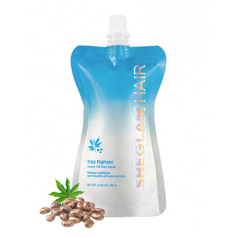 ماسک مو ضد وز Frizz Fighter حاوی روغن کرچک Castor Oil شیگلم SHEGLAM‏ حجم 80g