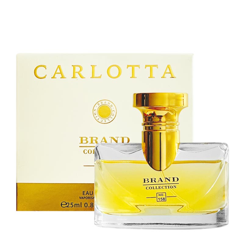 ادکلن برند کالکشن Brand Collection کد 158 مشابه رایحه بولگاری Bvlgari Pour Femme حجم 25ml