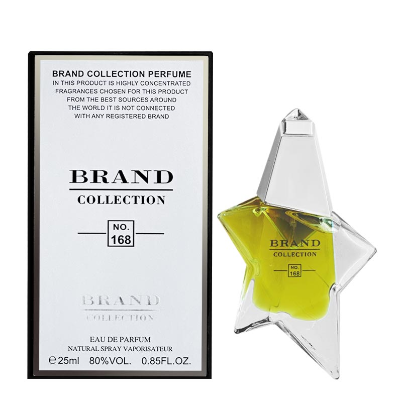 ادکلن برند کالکشن Brand Collection کد 168 مشابه رایحه Thierry Mugler Angel حجم 25ml