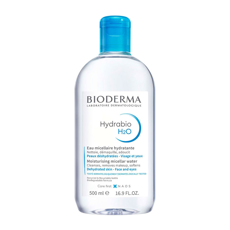 میسلار واتر مرطوب کننده و آبرسان بایودرما Bioderma مدل Hydrabio Moisturizing حجم 500ml