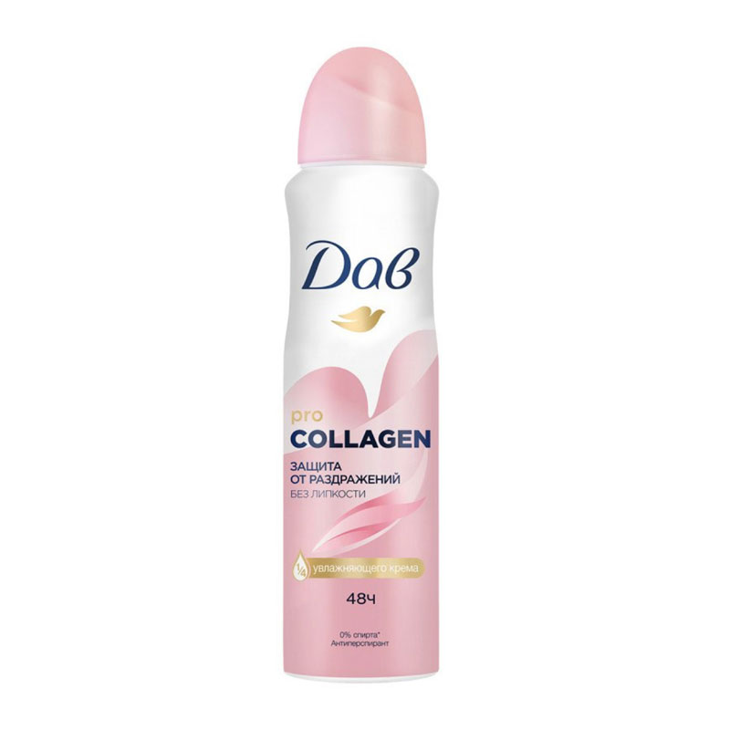 اسپری ضد تعریق Dove مدل Colaggen Pro ساخت روسیه حجم 250ml