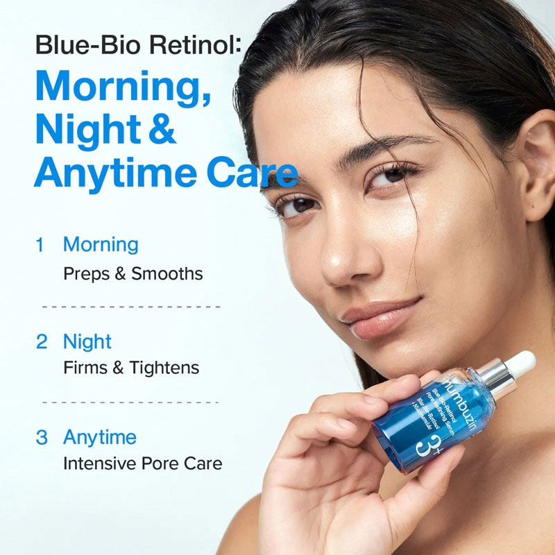 سرم رتینول آبی رفع کننده منافذ شماره 3 نامبوزین Numbuzin مدل Blue Bio-Retinol Pore Refining حجم 30ml