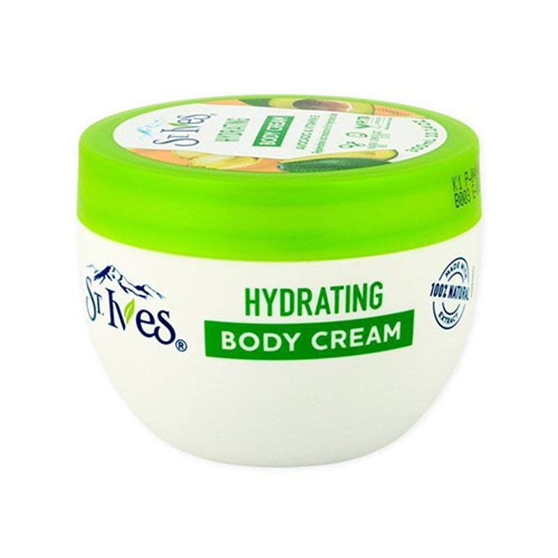 کرم بدن Body Cream سنت ایوز St Ives رایحه آووکادو مدل Hydrating حجم 300ml