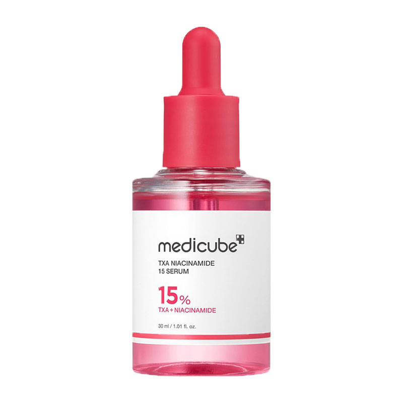 سرم ضد لک و روشن کننده ترانگزامیک اسید و نیاسینامید مدی کیوب Mwdicube مدل TXA Niacinamide 15 حجم 30ml