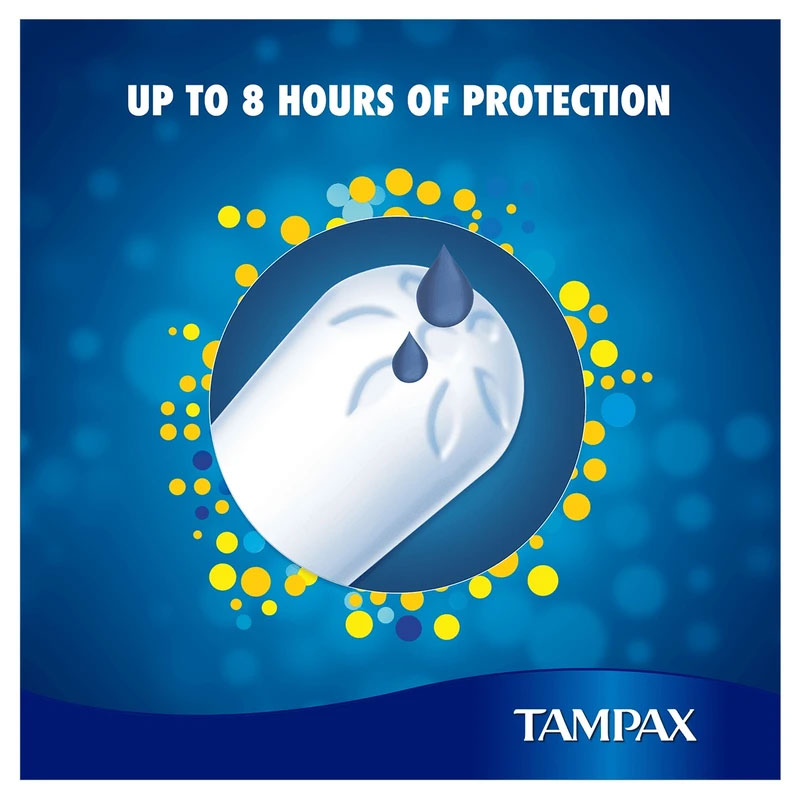 تامپون تامپکس Tampax مدل ضد حساسیت پوست Regular بسته 20 عددی