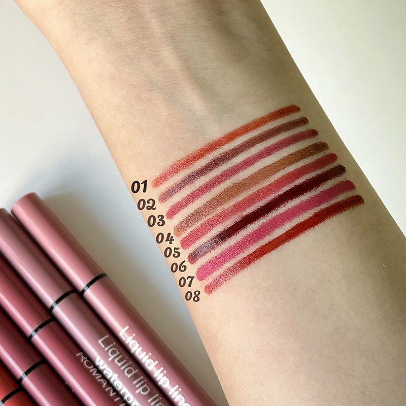 خط لب مدادی ضد آب Waterproof مدل Liquid Lip Liner