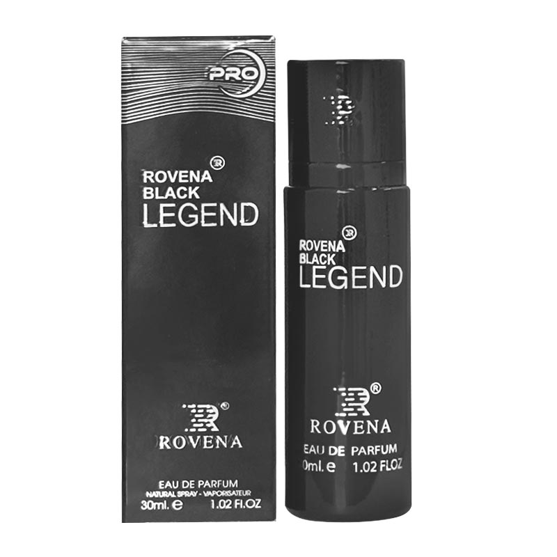 ادکلن روونا Rovena مدل Black Legend رایحه Montblanc Legend حجم 30ml