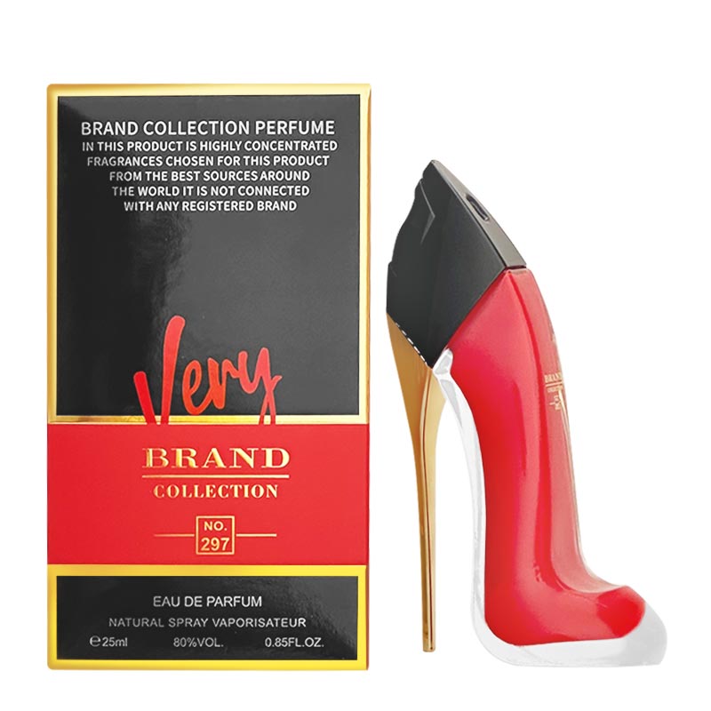 ادکلن برند کالکشن Brand Collection کد 297 مشابه رایحه Carolina Herrera Very Good Girl حجم 25ml