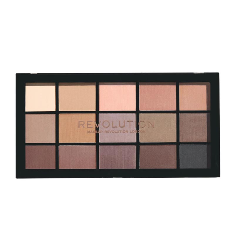 پالت سایه چشم 15 رنگ رولوشن Revolution کالکشن Reloaded رنگ Basic Mattes