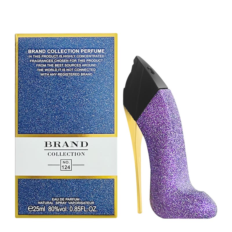 ادکلن برند کالکشن Brand Collection کد 124 مشابه رایحه Good Girl Glitter Collector حجم 25ml