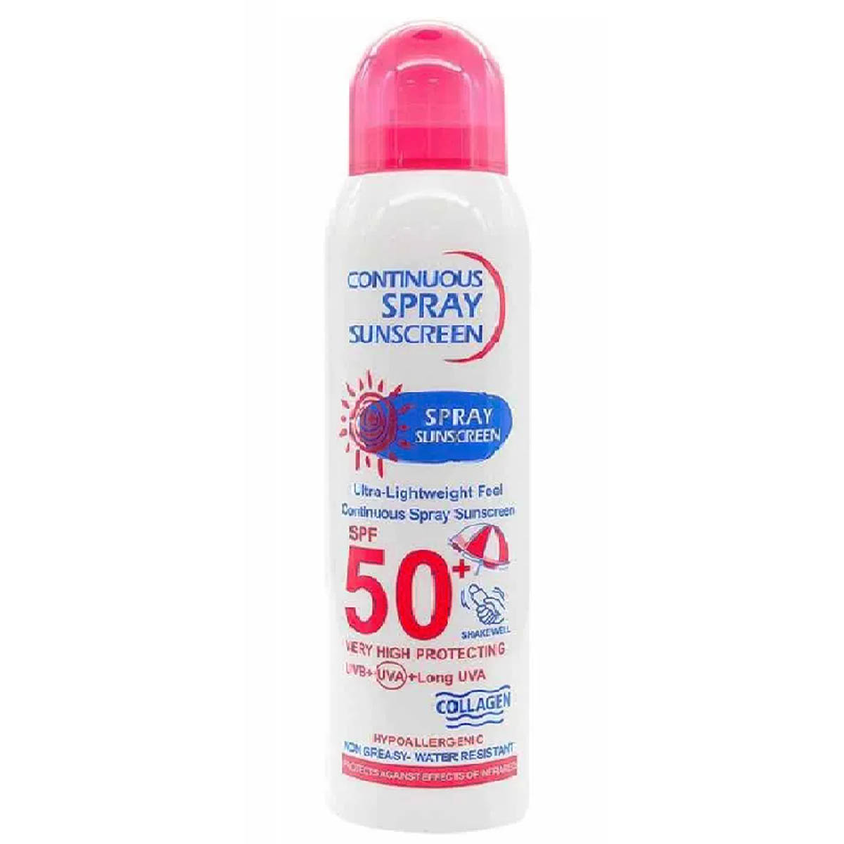 0027945_-50-230-ml.jpeg اسپری ضد آفتاب بدن وکالی SPF 50 حجم 230 میلی - Image 1